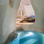 Mystagoge Retreat With Subterranean Pool/jacuzzi וילה Vóthon